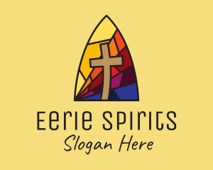 Colorful Church Mosaic  logo design