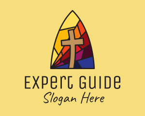 Colorful Church Mosaic  logo design