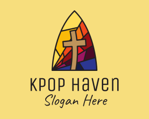 Colorful Church Mosaic  logo design