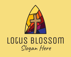 Colorful Church Mosaic  logo design