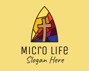 Colorful Church Mosaic  logo design