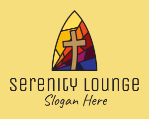 Colorful Church Mosaic  logo design