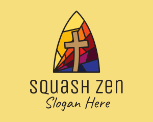 Colorful Church Mosaic  logo design