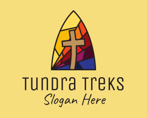 Colorful Church Mosaic  logo design