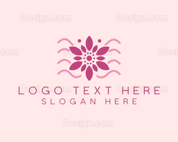 Flower Beauty Ornament Logo