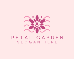 Flower Beauty Ornament  logo design