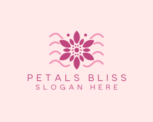 Flower Beauty Ornament  logo