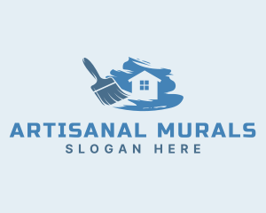 House Painting Maintenance logo design