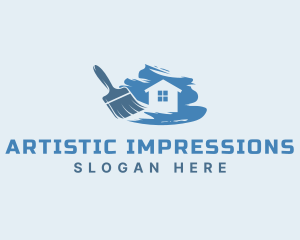 House Painting Maintenance logo design