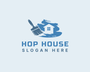 House Painting Maintenance logo design