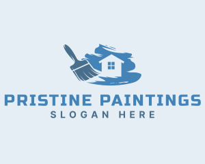 House Painting Maintenance logo design