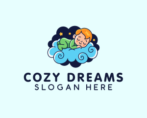 Baby Sleep Dream logo design