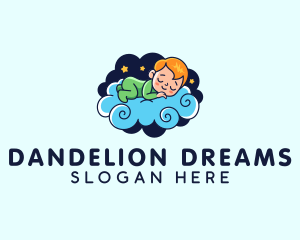 Baby Sleep Dream logo design