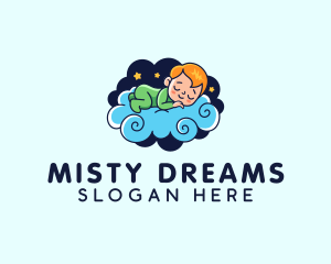 Baby Sleep Dream logo design