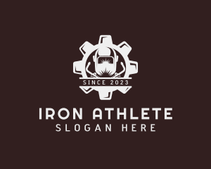 Welding Ironwork Gear logo design