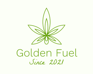 Cannabis Oil Extract logo design