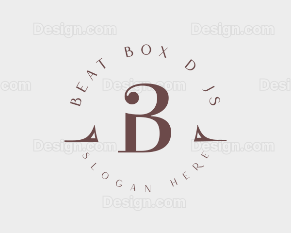 Expensive Elegant Beauty Salon Logo