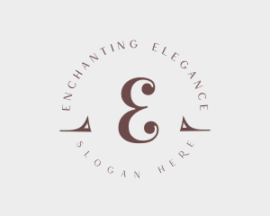 Expensive Elegant Beauty Salon logo design