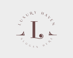 Expensive Elegant Beauty Salon logo