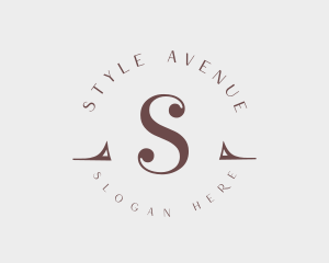 Expensive Elegant Beauty Salon logo design