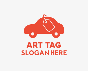 Car Tag Transportation logo design