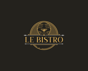 Cocktail Bistro Bar logo design