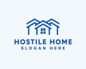 Home Roof Maintenance  logo design