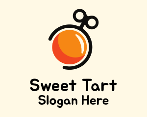 Orange Fruit Toy logo design