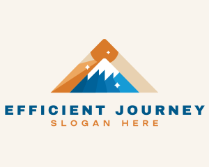 Mountain Alps Hiking logo design