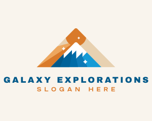 Mountain Alps Hiking logo design