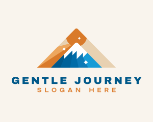 Mountain Alps Hiking logo design