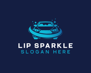 Car Wash Sparkle logo design