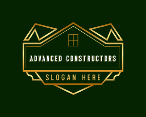 Real Estate Contractor logo design