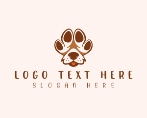 Pet Paw Dog logo