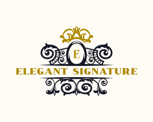 Elegant Regal Shield logo design