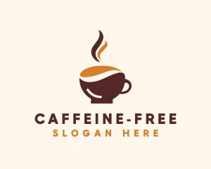 Hot Cup Cafe logo design