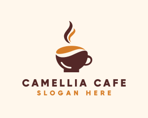 Hot Cup Cafe logo design