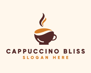 Hot Cup Cafe logo design