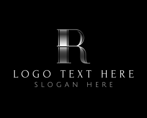 Luxe Classic Vintage Letter R logo