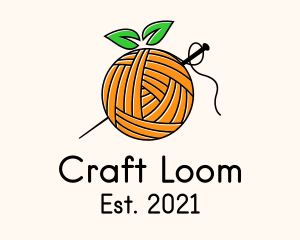 Orange Fruit Crochet  logo design