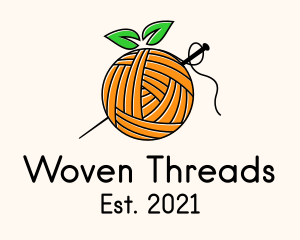 Orange Fruit Crochet  logo design