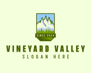 Arctic Mountain Valley  logo design