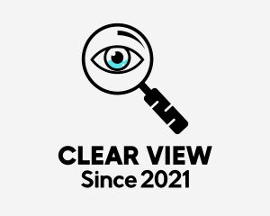 Vision Detective Eye  logo design