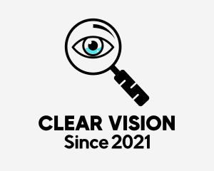 Vision Detective Eye  logo design