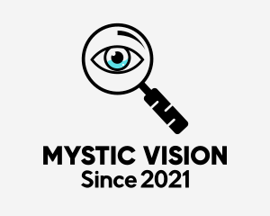 Vision Detective Eye  logo design