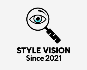 Vision Detective Eye  logo design