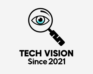 Vision Detective Eye  logo design