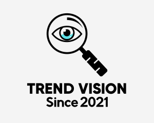 Vision Detective Eye  logo design