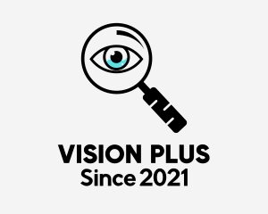 Vision Detective Eye  logo design