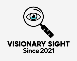 Vision Detective Eye  logo design